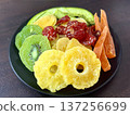 Assorted dried fruits souvenirs from Thailand 137256699