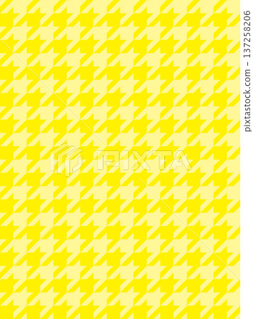Yellow Houndstooth Background 137258206