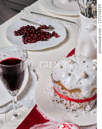 Intimate celebration captured with decorative cake and fine glassware Intimate celebration captured with decorative cake and fine glassware 137258254