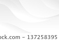 white background with modern wavy lines decoration 137258395