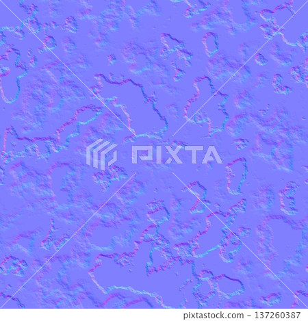 Weathered Cliff Rock Normal Map Texture 137260387