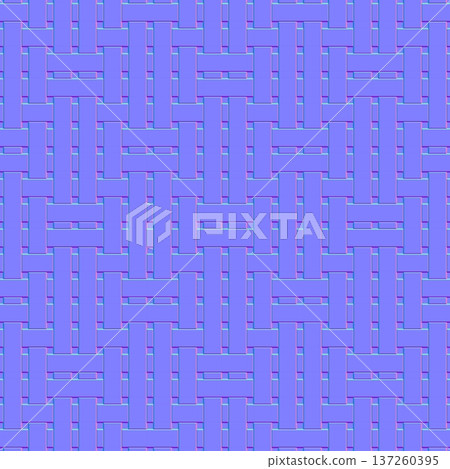 Seamless Basket Weave Normal Map Seamless Basket Weave Normal Map 137260395