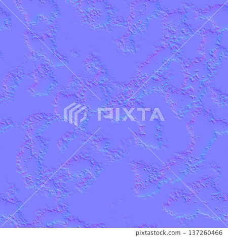 Eroded Rock Plaster Normal Map Texture 137260466