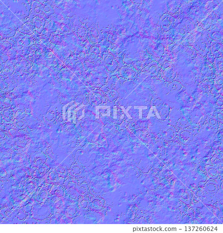 Weathered Circular Ornament Stone Normal Map Weathered Circular Ornament Stone Normal Map 137260624