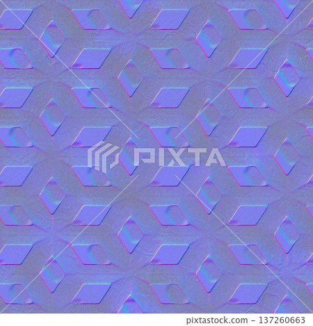 Diamond Geometric Pattern Normal Map Texture 137260663