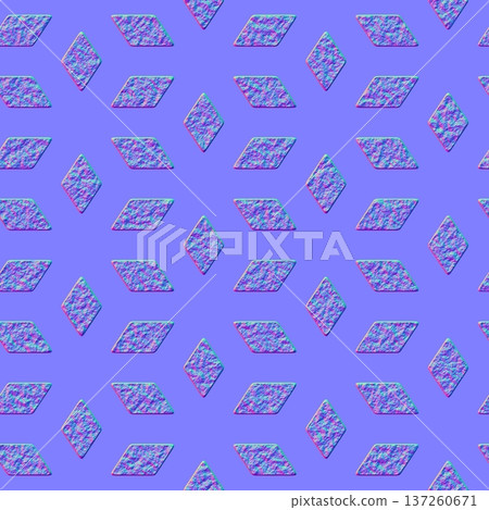 Textured Diamond Pattern Normal Map Textured Diamond Pattern Normal Map 137260671