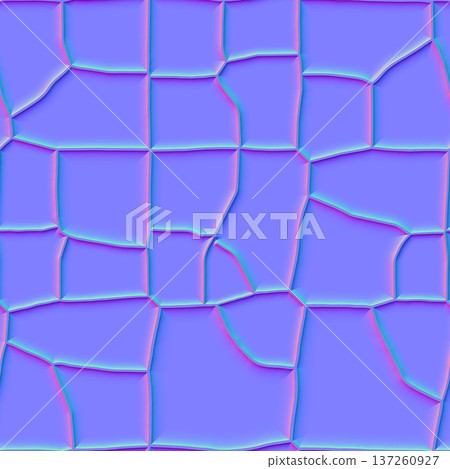 Modern Beveled Pavement Tile Normal Map Modern Beveled Pavement Tile Normal Map 137260927