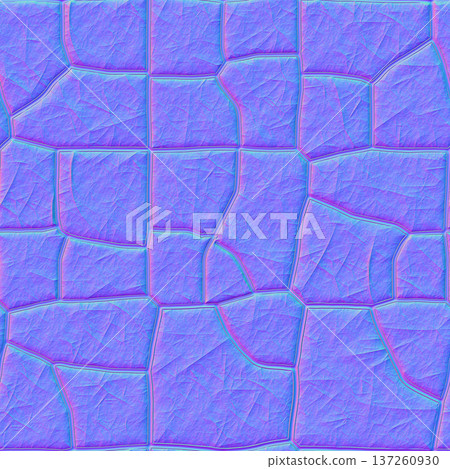 Rugged Stone Paving Blocks Normal Map Rugged Stone Paving Blocks Normal Map 137260930