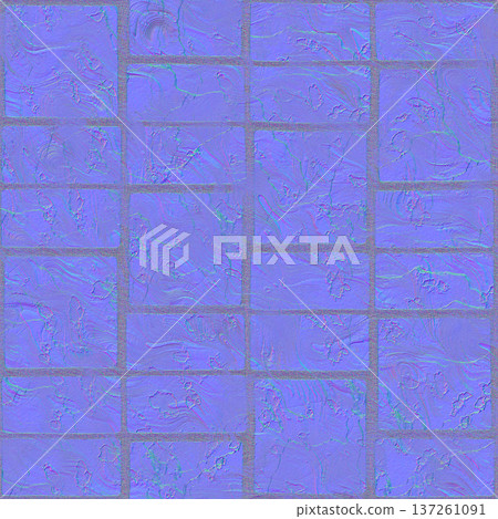 Stone Brick Wall Pavement Normal Map Stone Brick Wall Pavement Normal Map 137261091