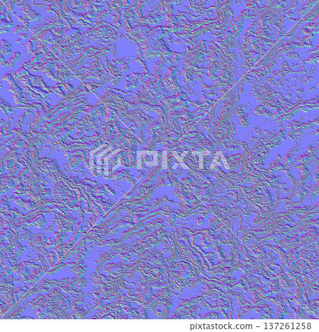 Detailed Eroded Topographic Terrain Normal Map Detailed Eroded Topographic Terrain Normal Map 137261258