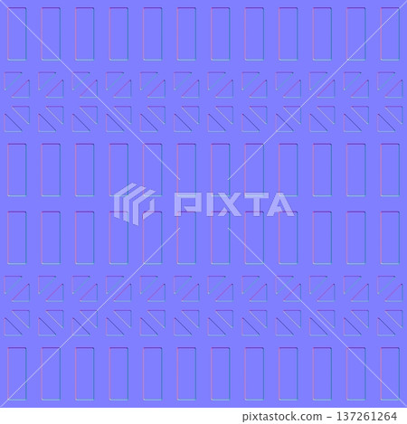 Minimalist Tech Panel Outline Normal Map Minimalist Tech Panel Outline Normal Map 137261264
