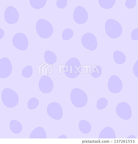 Seamless egg pattern in soft purple and lavender spring tones Seamless egg pattern in soft purple and lavender spring tones 137261553
