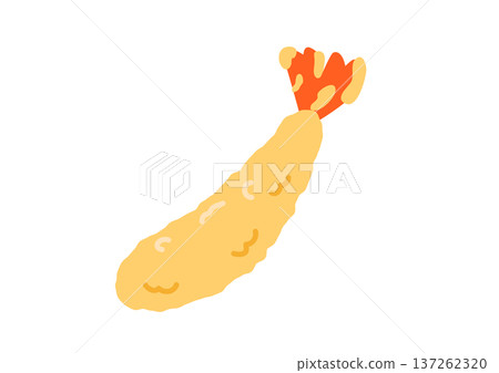 美味的炸蝦天婦羅 美味的炸蝦天婦羅 137262320