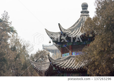 White Horse Temple, old Buddhist temple in Luoyang in Henan province in China White Horse Temple, old Buddhist temple in Luoyang in Henan province in China 137263296
