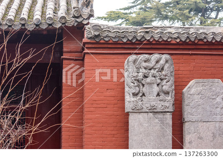 White Horse Temple, old Buddhist temple in Luoyang in Henan province in China White Horse Temple, old Buddhist temple in Luoyang in Henan province in China 137263300