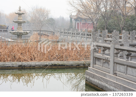 White Horse Temple, old Buddhist temple in Luoyang in Henan province in China White Horse Temple, old Buddhist temple in Luoyang in Henan province in China 137263339