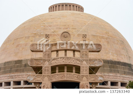 Indian-style Buddhist temple at White Horse Temple complex, old Buddhist temple in Luoyang in Henan province in China Indian-style Buddhist temple at White Horse Temple complex, old Buddhist temple in Luoyang in Henan province in China 137263340