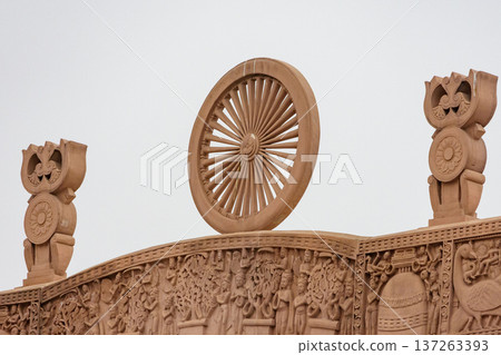 Indian-style Buddhist temple at White Horse Temple complex, old Buddhist temple in Luoyang in Henan province in China Indian-style Buddhist temple at White Horse Temple complex, old Buddhist temple in Luoyang in Henan province in China 137263393