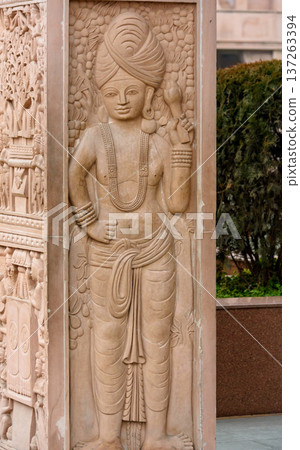 Indian-style Buddhist temple at White Horse Temple complex, old Buddhist temple in Luoyang in Henan province in China Indian-style Buddhist temple at White Horse Temple complex, old Buddhist temple in Luoyang in Henan province in China 137263394