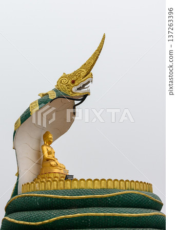 Thai-style Buddhist temple at White Horse Temple, old Buddhist temple in Luoyang in Henan province in China Thai-style Buddhist temple at White Horse Temple, old Buddhist temple in Luoyang in Henan province in China 137263396