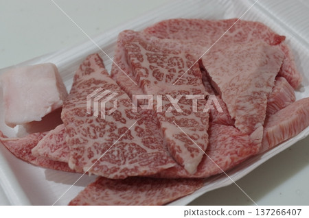 大理石紋和牛 大理石紋和牛 137266407