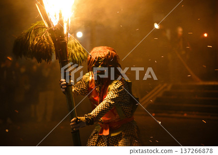 Yakushiji Temple Demon-chasing Ceremony Yakushiji Temple Demon-chasing Ceremony 137266878