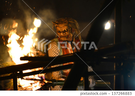 Yakushiji Temple Demon-chasing Ceremony 137266883