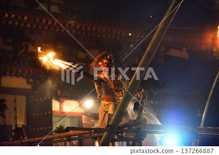 Yakushiji Temple Demon-chasing Ceremony 137266887