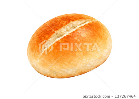 Koppepan watercolor illustration Bread material set Simple Bakery material Koppepan watercolor illustration Bread material set Simple Bakery material 137267464
