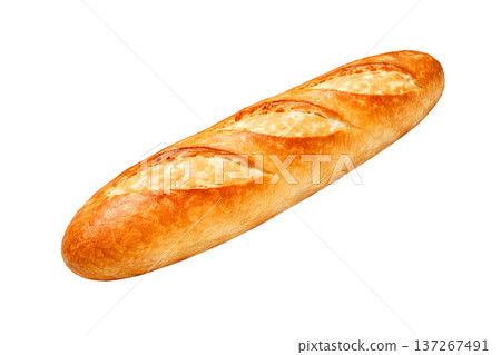 法國式水彩插畫包材料 法國麵包 簡易烘焙材料 137267491