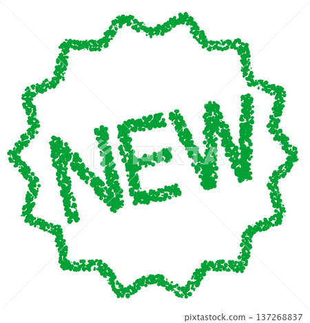 Crayon material - Hand-drawn stamp-style letters - NEW Crayon material - Hand-drawn stamp-style letters - NEW 137268837