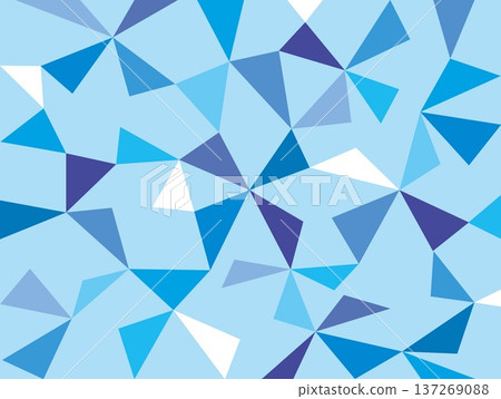 幾何圖案 三角形 藍色 幾何圖案 三角形 藍色 137269088