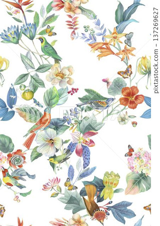 Dreamy Pastel Watercolor Floral Blossom Garden Landscape Elegant Phone Wallpapers Dreamy Pastel Watercolor Floral Blossom Garden Landscape Elegant Phone Wallpapers 137269627