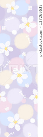 Dreamy Pastel Watercolor Floral Blossom Garden Landscape Elegant Phone Wallpapers 137269635