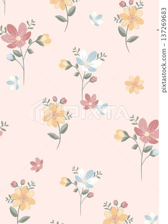 Dreamy Pastel Watercolor Floral Blossom Garden Landscape Elegant Phone Wallpapers Dreamy Pastel Watercolor Floral Blossom Garden Landscape Elegant Phone Wallpapers 137269683
