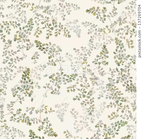 Dreamy Pastel Watercolor Floral Blossom Garden Landscape Elegant Phone Wallpapers 137269704