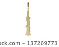 簡單的女高音薩克斯風圖標 137269773