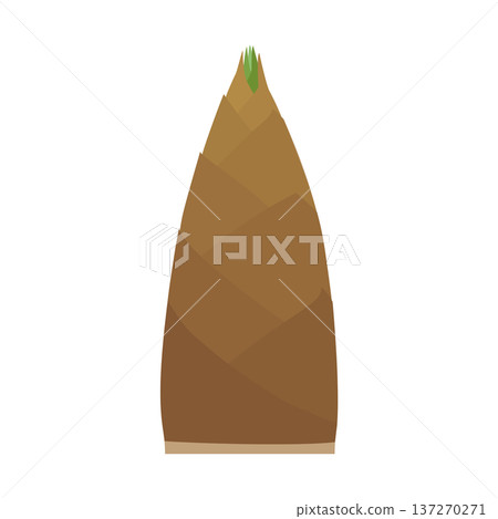 竹筍向量圖標,葉類蔬菜插圖素材 竹筍向量圖標,葉類蔬菜插圖素材 137270271