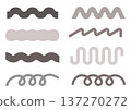 Wavy line material set 137270272