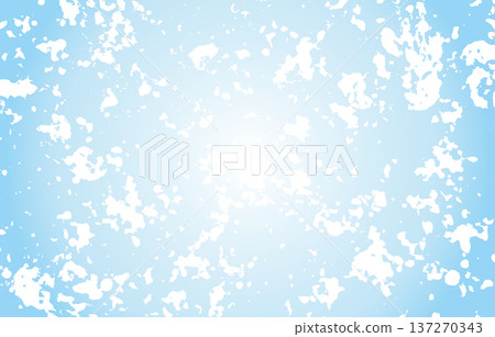 模糊的淺藍漸變背景，清爽的潑濺效果，復古圖案 137270343