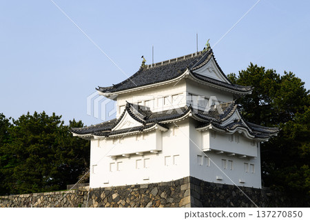 名古屋城西南角的天守閣，是日本著名的城堡 137270850