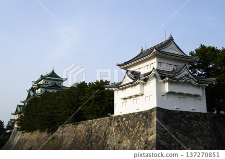 名古屋城西南角天守閣:日本著名城堡 名古屋城西南角天守閣:日本著名城堡 137270851