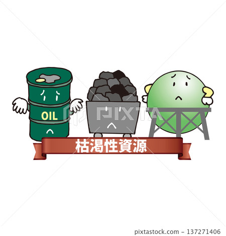 地球化石燃料儲備的枯竭 地球化石燃料儲備的枯竭 137271406