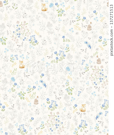 texture of the frozen grass 137271513