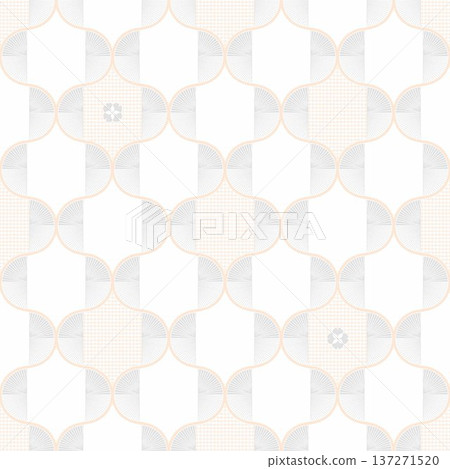 vector geometric pattern with wavy lines vector geometric pattern with wavy lines 137271520