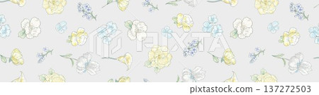 seamless pattern with sakura seamless pattern with sakura 137272503