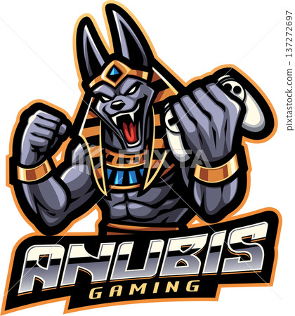 Anubis gaming esport mascot logo design Anubis gaming esport mascot logo design 137272697