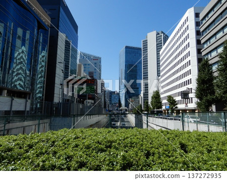 Near Shibuya Station, Metropolitan Expressway Route 3 Near Shibuya Station, Metropolitan Expressway Route 3 137272935