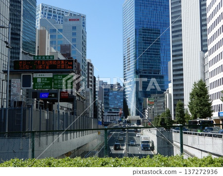 Near Shibuya Station, Metropolitan Expressway Route 3 Near Shibuya Station, Metropolitan Expressway Route 3 137272936