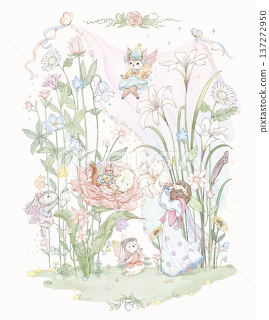 Delicate Pastel Floral Watercolor Wallpaper Designs With Soft Romantic Blooms And Gentle Botanical Patterns Delicate Pastel Floral Watercolor Wallpaper Designs With Soft Romantic Blooms And Gentle Botanical Patterns 137272950